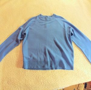 Vintage Sweater Soft Blue Acrylic Sweater Carolyn Taylor L